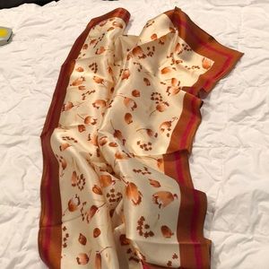 Accessories - 🌻🌻Silk scarf. 34” X 35”. New. Never worn Accessories - 🌻🌻Silk scarf. 34” X 35”. New. Never worn